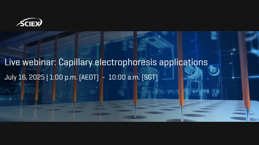 Capillary electrophoresis applications