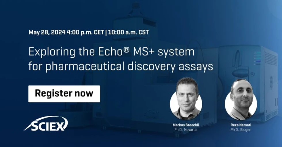 SCIEX: Exploring the Echo® MS+ system for pharmaceutical discovery assays