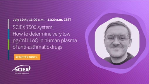 How to determine very low pg/ml LLoQ in human plasma of anti-asthmatic drugs