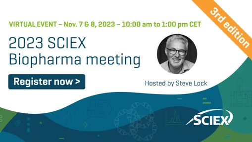 SCIEX Biopharma meeting (Day 2) - Therapeutic proteins and peptides