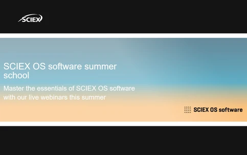 SCIEX OS software summer school - Data processing: screening