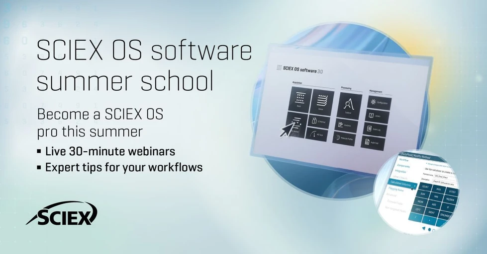 SCIEX: SCIEX OS software summer school – part 2 
