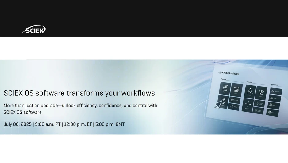 SCIEX: SCIEX OS software transforms your workflows