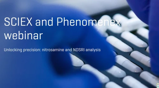 Unlocking precision: nitrosamine and NDSRI analysis 