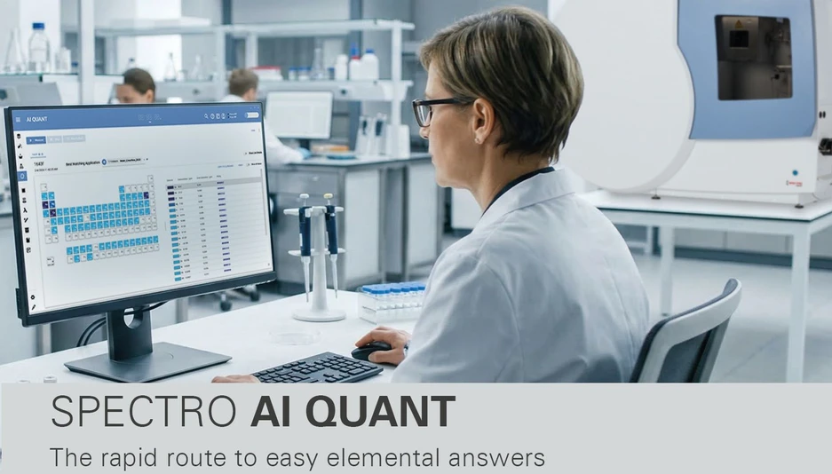 AMETEK / SPECTRO: AI‑Driven Semiquantitative ICP-OES Analysis: Introducing SPECTRO AI QUANT