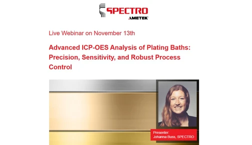 Advanced ICP-OES Analysis of Plating Baths: Precision, Sensitivity, and Robust Process Control