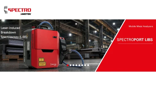 Introducing SPECTROPORT LIBS — Reliable On‑Site Metal Identification