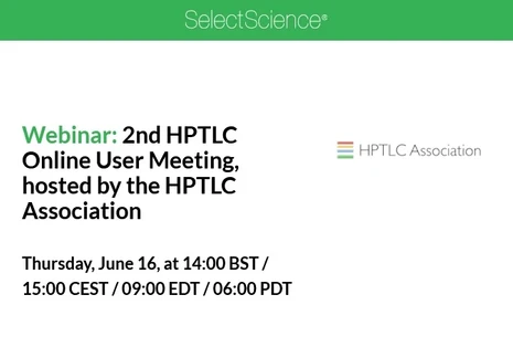 2nd HPTLC Online User Meeting, hosted by the HPTLC Association