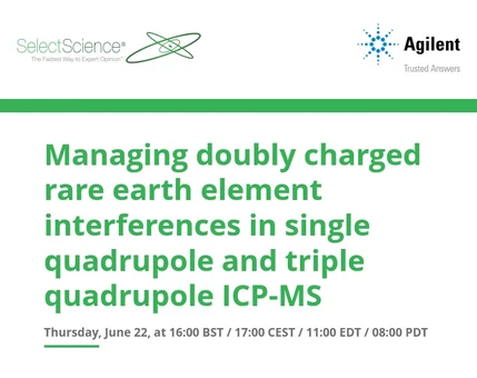 Managing doubly charged rare earth element interferences in single quadrupole and triple quadrupole ICP-MS