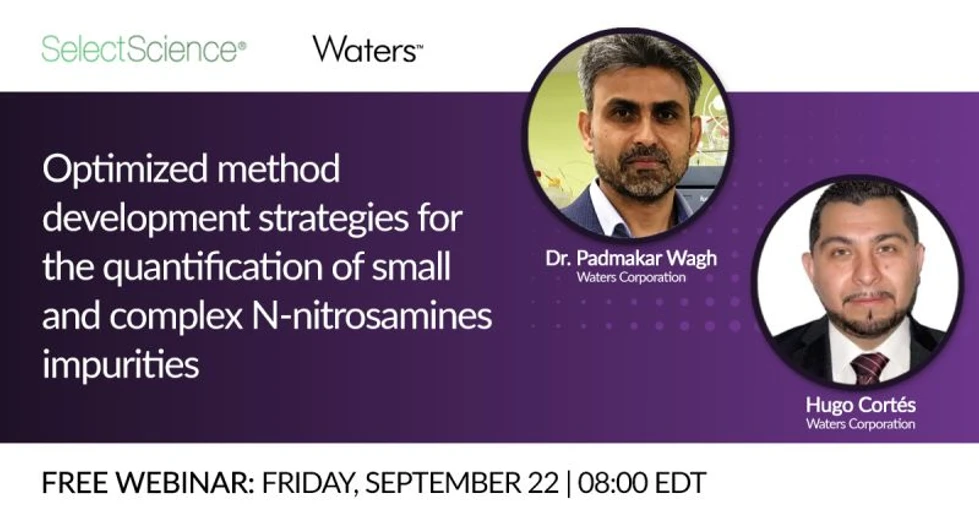 SelectScience: Optimized method development strategies for the quantification of small and complex N-nitrosamines impurities