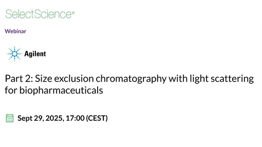 Part 2: Size exclusion chromatography with light scattering for biopharmaceuticals