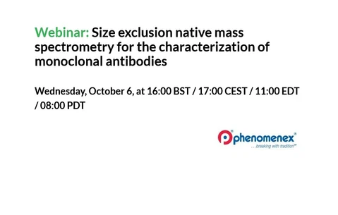 Size exclusion native mass spectrometry for the characterization of monoclonal antibodies