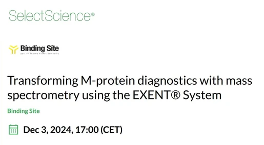 Transforming M-protein diagnostics with mass spectrometry using the EXENT® System