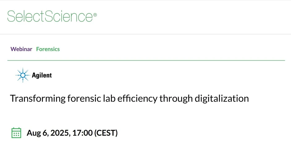 SelectScience: Transforming forensic lab efficiency through digitalization