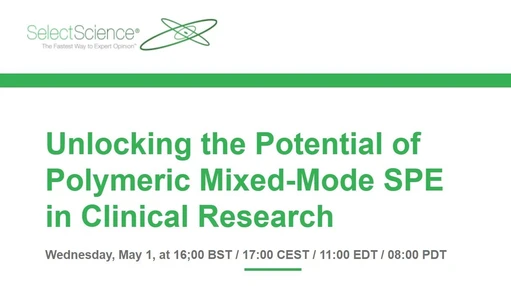 Unlocking the Potential of Polymeric Mixed-Mode SPE in Clinical Research