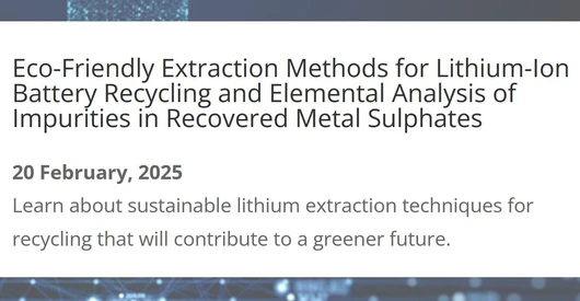 Eco-Friendly Extraction Methods for Lithium-Ion Battery Recycling and Elemental Analysis of Impurities in Recovered Metal Sulphates