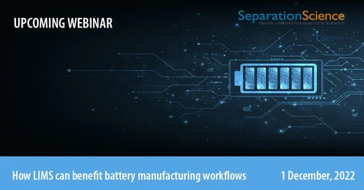 How LIMS can benefit battery manufacturing workflows