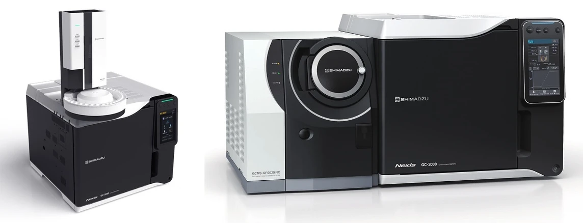 Shimadzu: GC-2030 a GCMS-QP2020NX