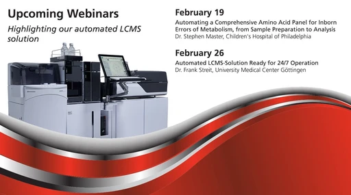 Automated LCMS-Solution Ready for 24/7 Operation