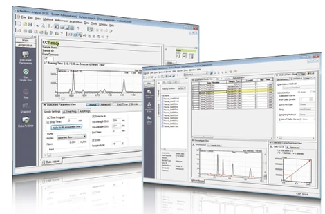 Shimadzu LabSolutions LCGC software