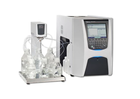 Shimadzu TOC-L pro sledování mikroskopické biomasy řas