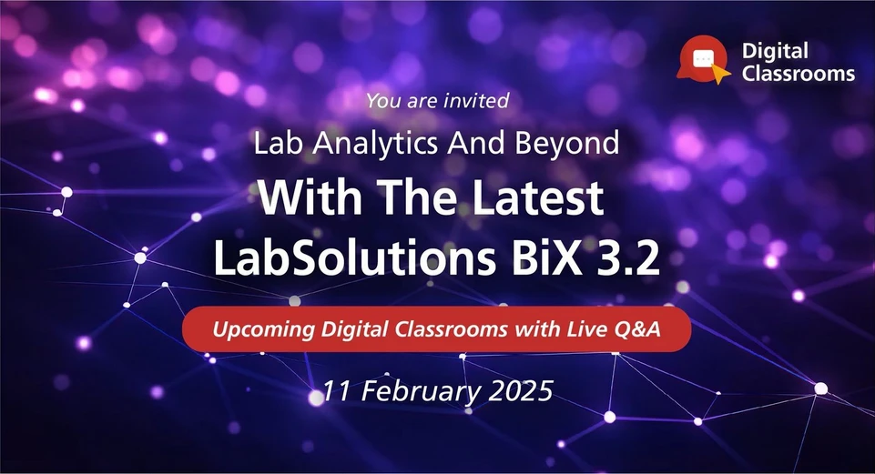Shimadzu: With The Latest LabSolutions BiX 3.2