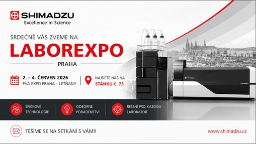 Shimadzu na LABOREXPO 2026 - moderní analytická řešení naživo