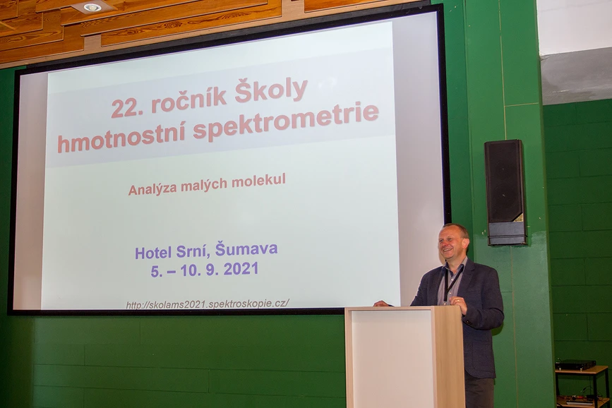 SSJMM: Zahájení 22. Školy hmotnostní spektrometrie (M. Holčapek)