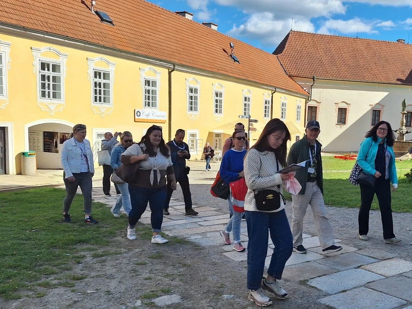 Škola hmotnostní spektrometrie: 27. Škola MS 2026 - den 3: Vyšší Brod – procházka městem, prohlídka kláštera