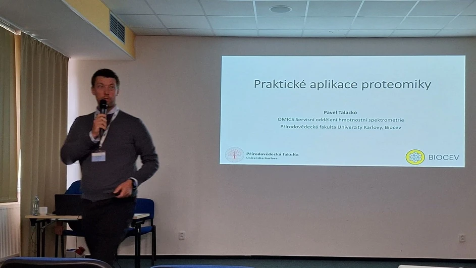 Škola hmotnostní spektrometrie: 27. Škola MS 2026 - den 4: Praktické aplikace proteomiky (Pavel Talacko)