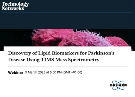 Discovery of Lipid Biomarkers for Parkinson’s Disease Using TIMS Mass Spectrometry