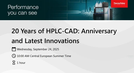20 Years of HPLC-CAD: Anniversary and Latest Innovations