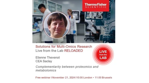 Complementarity between proteomics and metabolomics