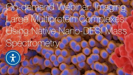 Imaging Large Multiprotein Complexes Using Native Nano-DESI Mass Spectrometry