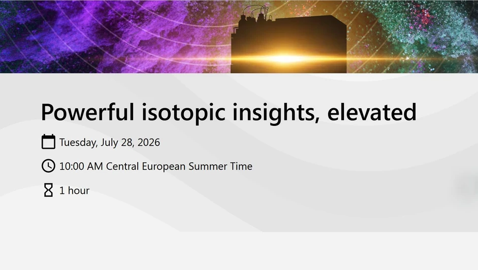 Thermo Fisher Scientific: Powerful isotopic insights, elevated