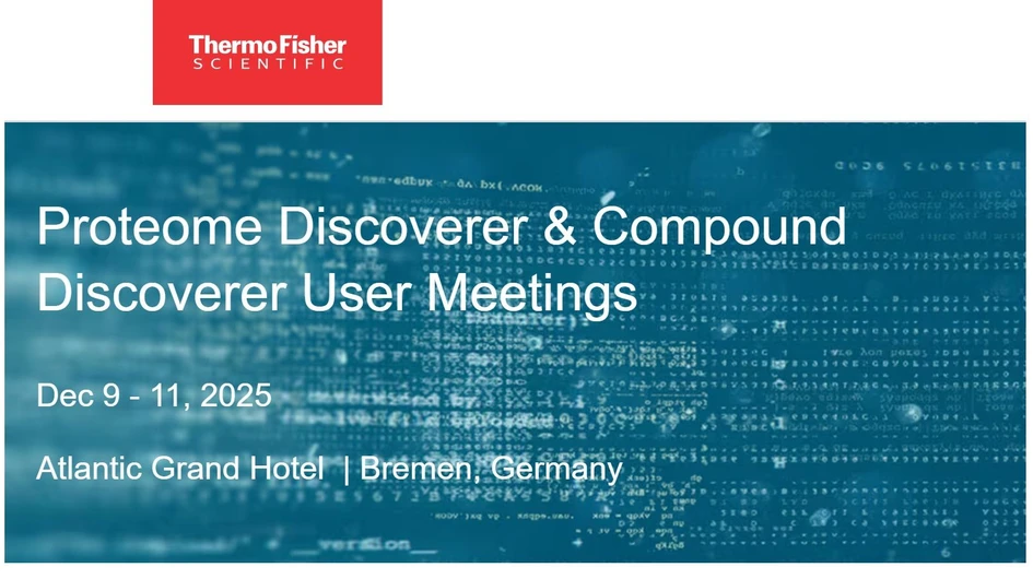 Thermo Fisher Scientific Proteome Discoverer & Compound Discoverer User Meetings