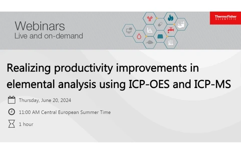 Realizing productivity improvements in elemental analysis using ICP-OES and ICP-MS