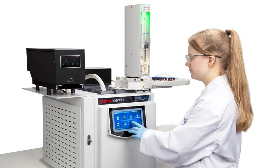 Thermo Fisher Scientific: Shedding Light on Trace-Level Impurity Detection in Modern GC Workflows: Thermo Scientific TRACE 1610 GC equipped with LUMA detector (VUV Analytics Inc.).