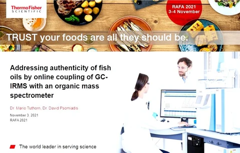 RAFA 2021: Toxicity and authenticity testing of foods with trace elemental and stable isotope analysis