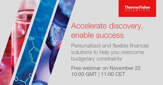Accelerate discovery, enable success with personalized and flexible financial solutions and market competitive rates