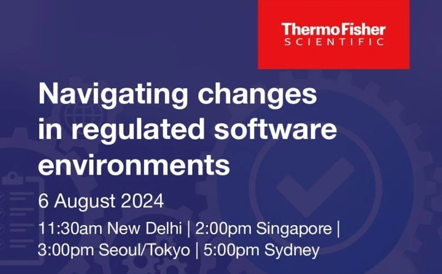 Thermo Scientific: Navigating changes in regulated software environments