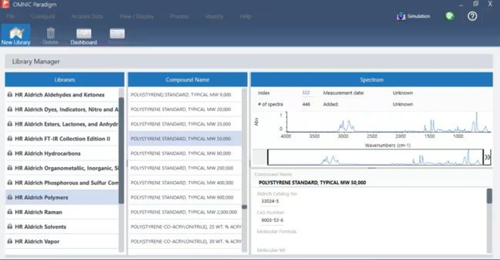 Thermo Scientific OMNIC Paradigm Software