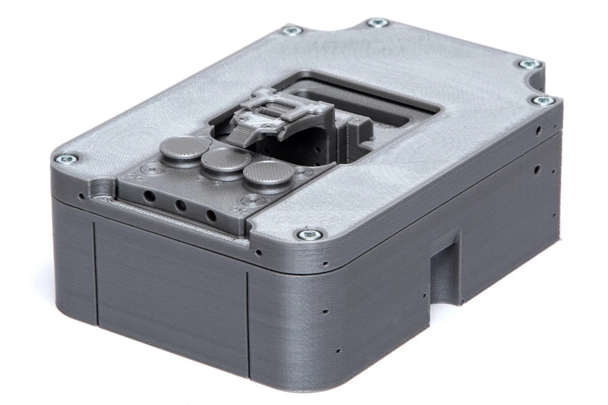 TRILAB: NenoVision - model of LiteScope microscope printed on the TRILAB DeltiQ printer