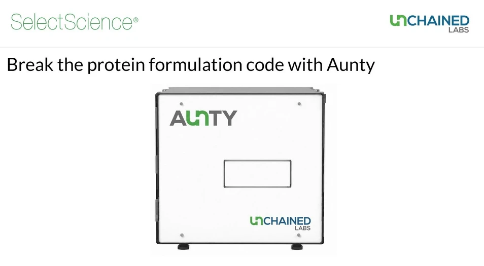 Unchained Labs: Break the protein formulation code with Aunty