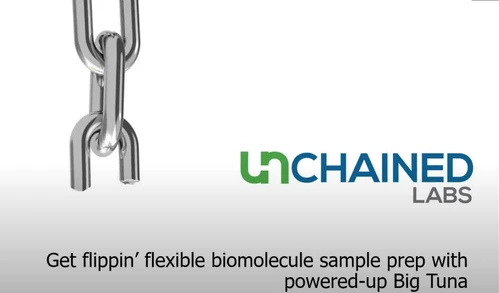 Get flippin' flexible biomolecule sample prep with powered-up Big Tuna