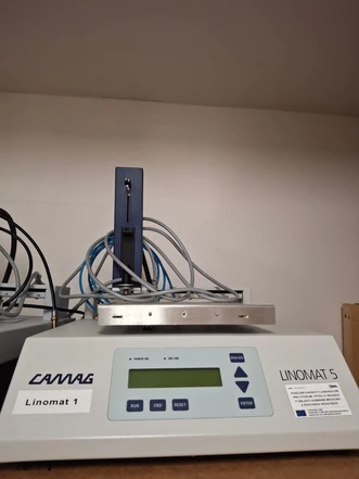 CAMAG LINOMAT 5 - Polautomatický dávkovač vzorků pro TLC a HPTLC (Bazar)