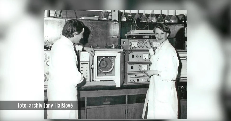 VŠCHT Praha/archiv prof. Jany Hajšlové: První moderní plynové chromatografy