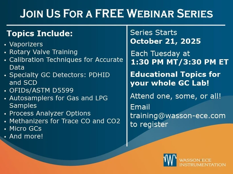 Wasson-ECE Instrumentation: Vaporizers