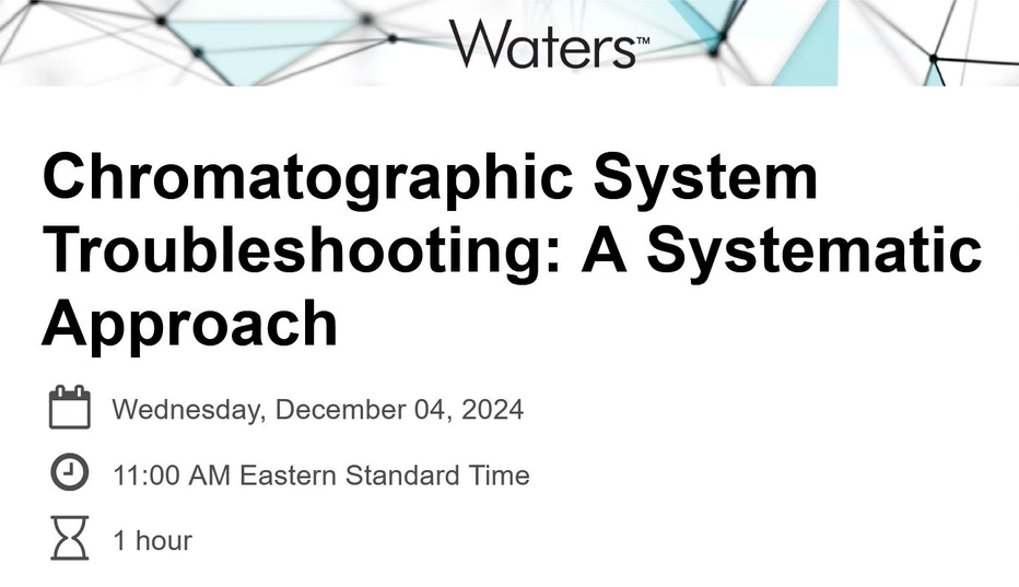 Waters: Chromatographic System Troubleshooting: A Systematic Approach