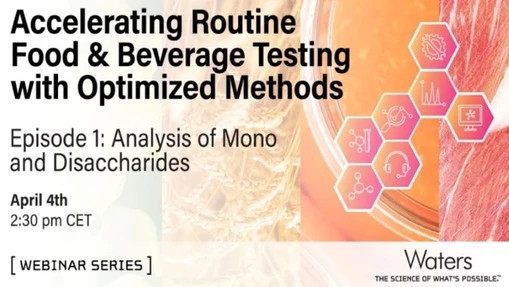 Analysis of Mono and Disaccharides in Food and Beverages​